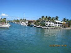 The beautiful blue waters of the Florida Keys